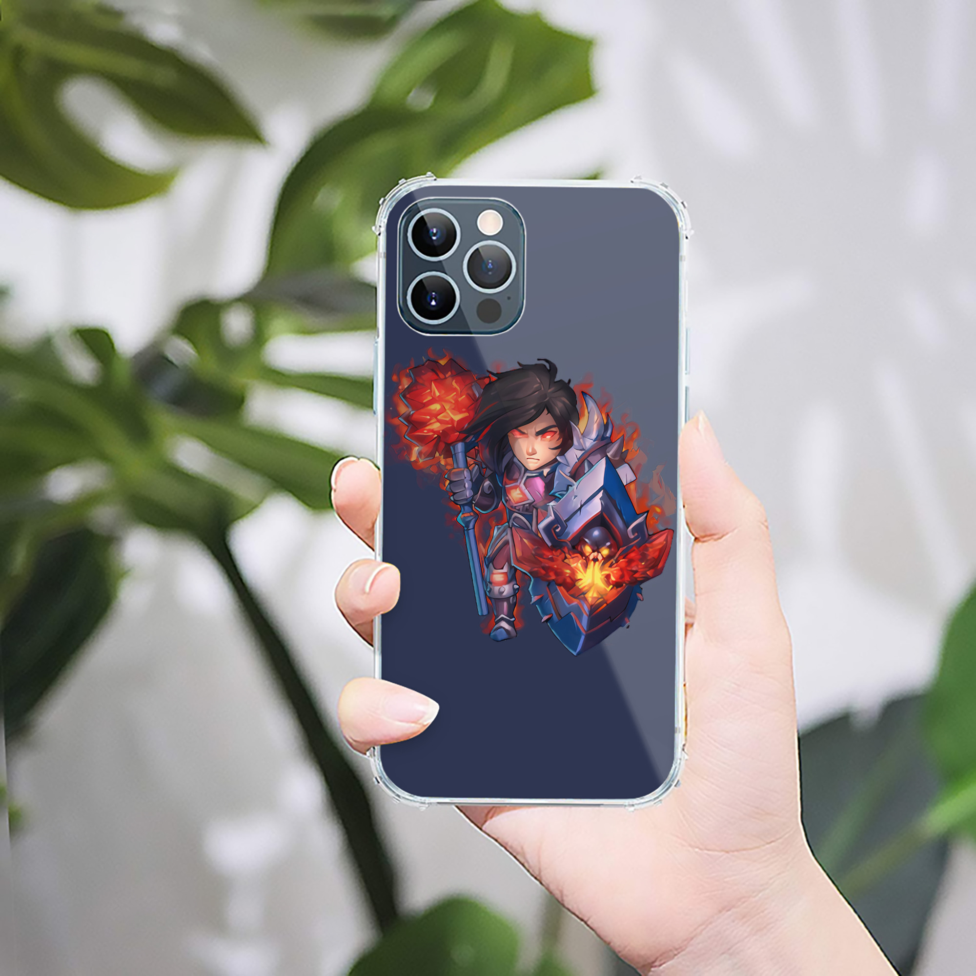 （画像用） リーグ・オブ・レジェンド League of Legends LOL 【iPhone 12シリーズ対応】透明スマホケース（クリアソフトケース）